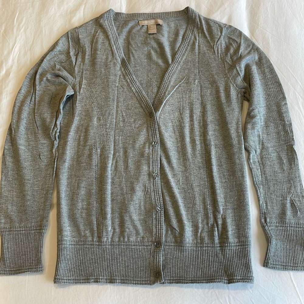 Banana Republic Button Sweater- Small